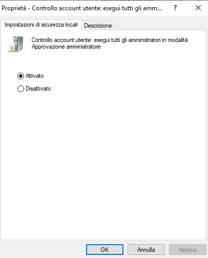 Windows 7 non si spegne: non si posseggono i privilegi per procedere