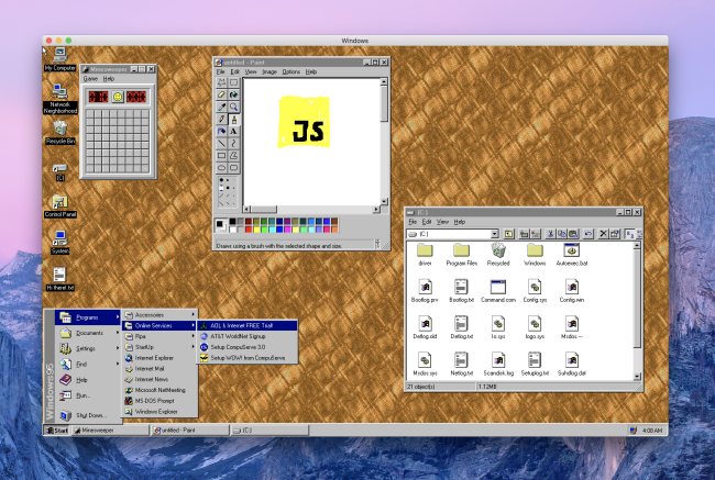 Windows 95 app