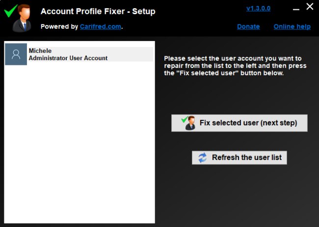 Account Windows danneggiati: come fare per ripararli
