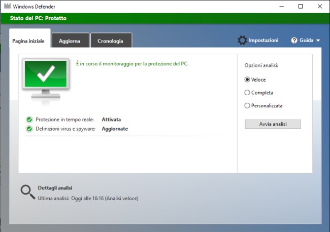 Windows Defender: opinioni sulla sua reale utilità