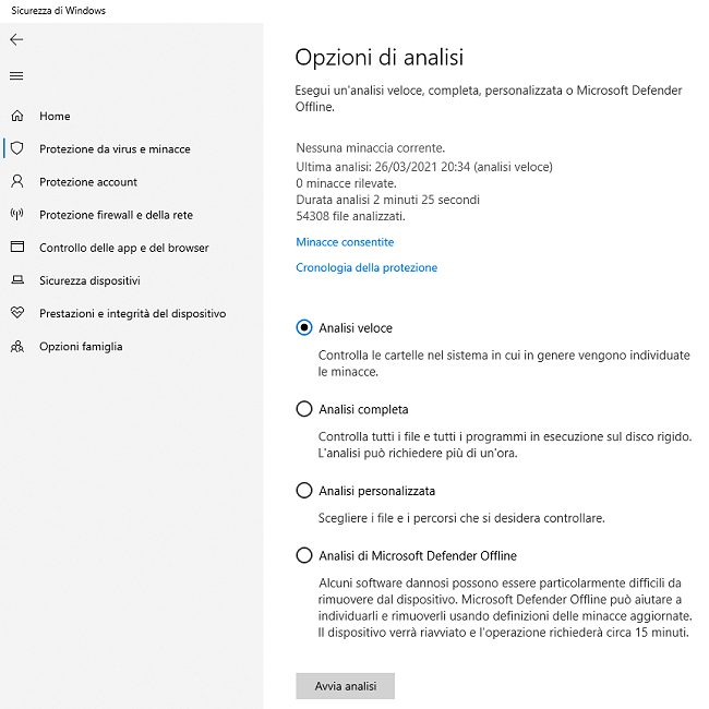 Windows Defender da riga di comando: come si usa