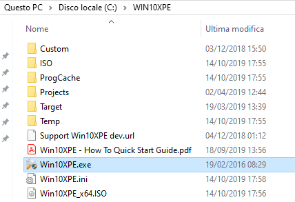 Windows PE: avviare il sistema operativo da un supporto di emergenza
