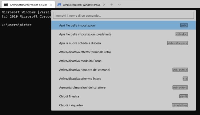 Windows Terminal: prompt dei comandi avanzato per Windows 10 e 11