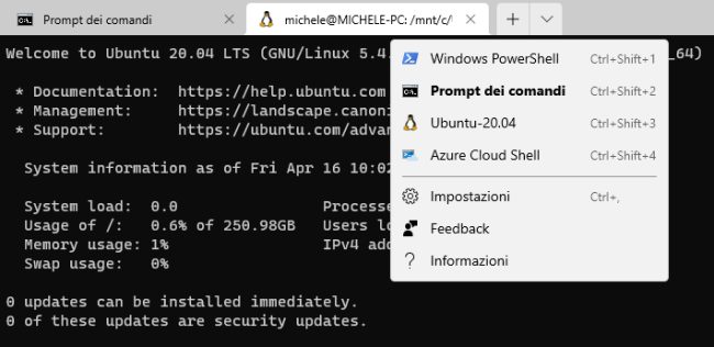 Windows Terminal: prompt dei comandi avanzato per Windows 10 e 11