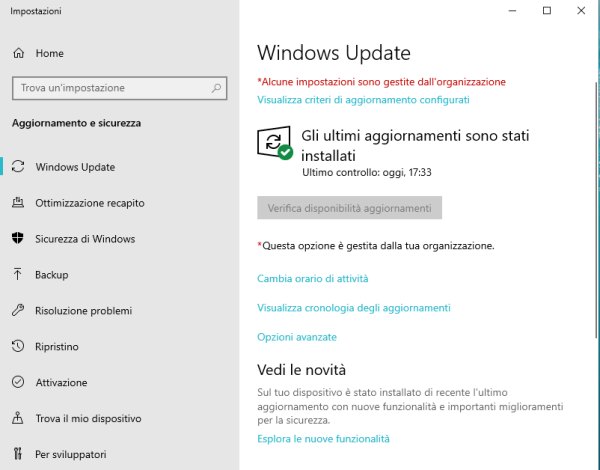 Windows Update: come gestire gli aggiornamenti
