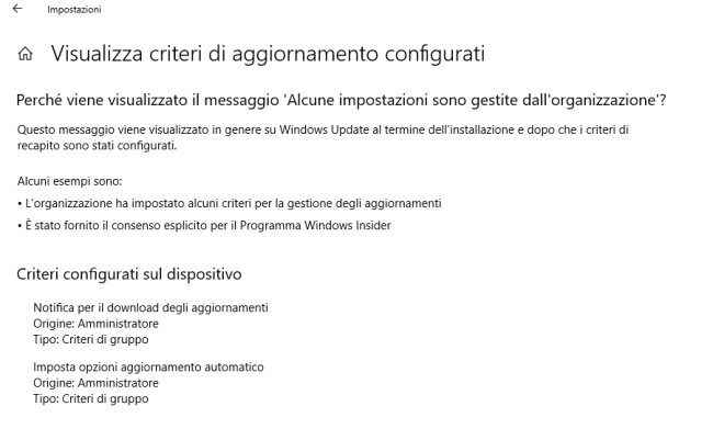 Windows Update: come gestire gli aggiornamenti