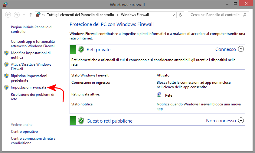 Configurare il firewall di Windows 7, 8 e 8.1 con Windows Firewall Control