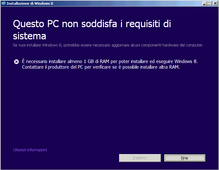 Aggiornare Windows XP a Windows 7, Windows 8.1 o Linux