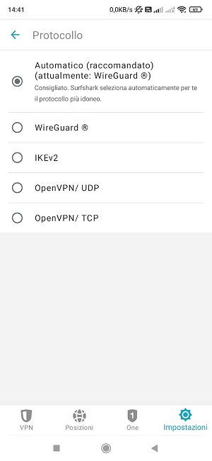 VPN: Surfshark supporta la configurazione di connessioni WireGuard manuali