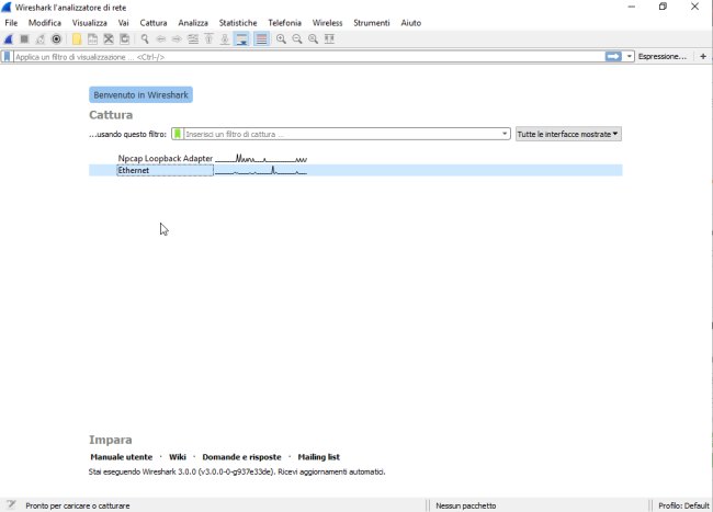 Wireshark, una breve guida all'uso