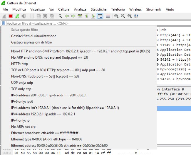 Wireshark, una breve guida all'uso