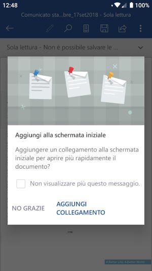 Word su Android installato oltre 1 miliardo di volte: successo per le app Office