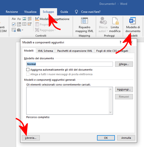 Word, come importare stili e formattazioni da un altro documento