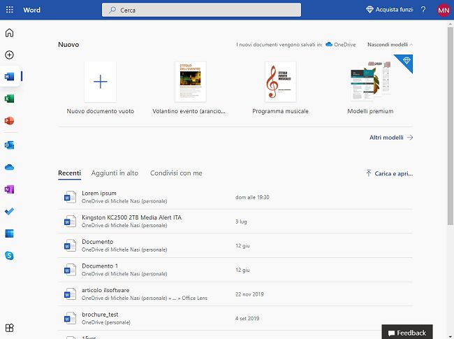 Word online: come funziona. Caratteristiche e differenze con il programma