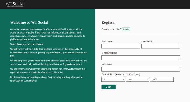 L'inventore di Wikipedia presenta il suo social network alternativo