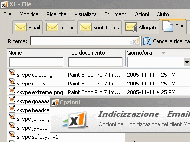 Ricerche Istantanee Con X1 Enterprise Client Ilsoftware It