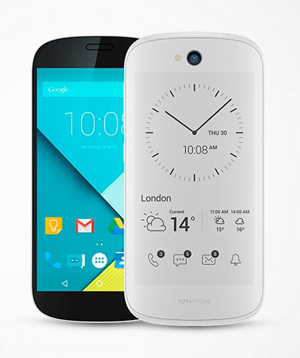 YotaPhone 2 costa 150 euro in meno, anche bianco