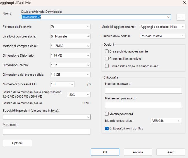 Come zippare una cartella in Windows